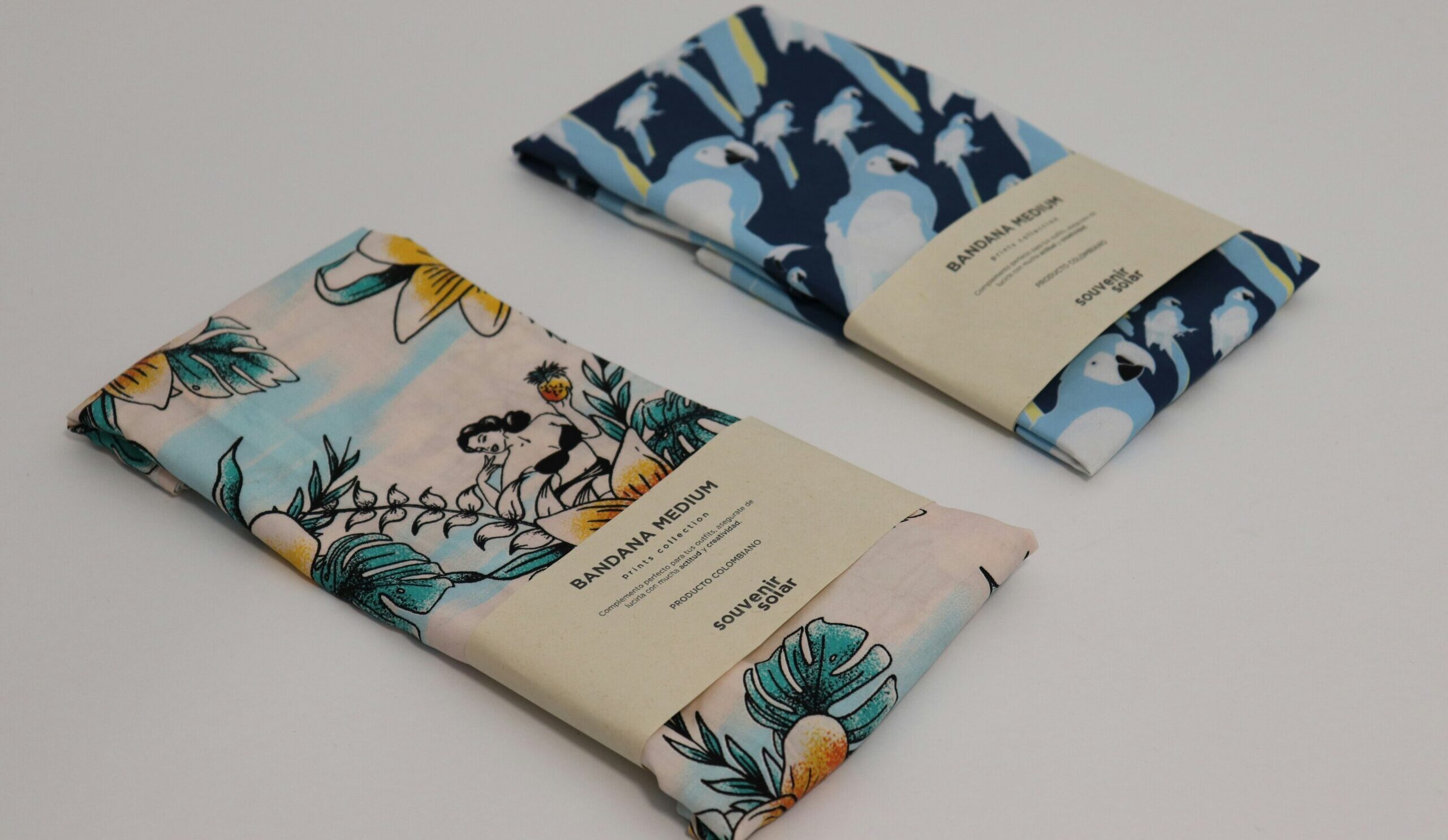 blue and white floral textile